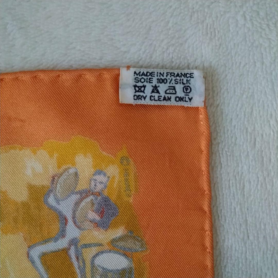 エルメス プチカレ concerto コンチェルト アート風楽器 スカーフ