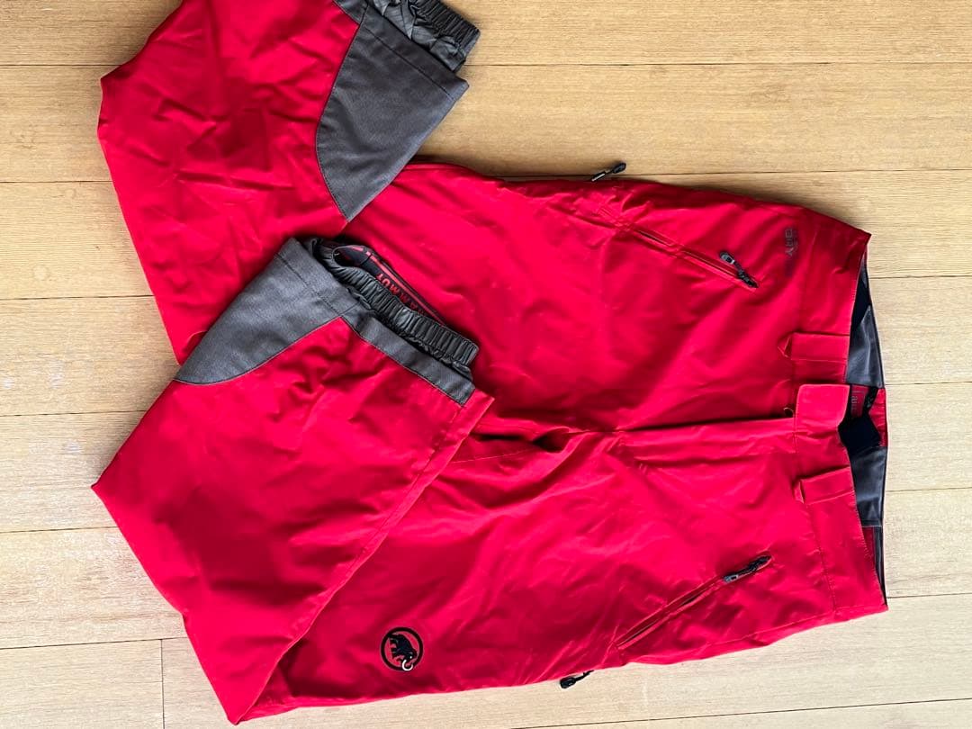 【グローブ付き】MAMMUT スキーウェア XS 160 170 グローブ付き