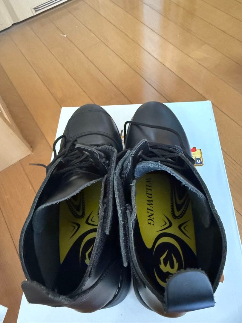 WILDWING スワロー厚底 26.0cm ブラック疲れなインソール付き