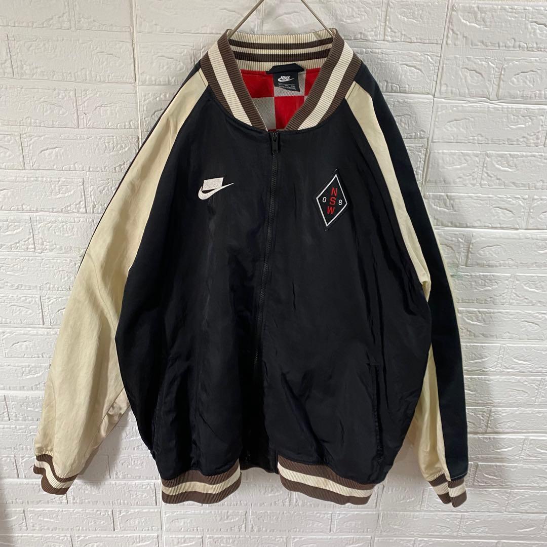 NSW NIKE スポーツウェア オーバーサイズナイロンスタジャン