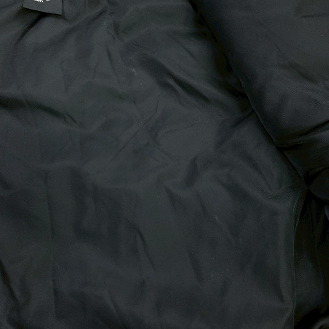 ALPHA B-15 フライトジャケット 襟ボア ブラック メンズ L　E017