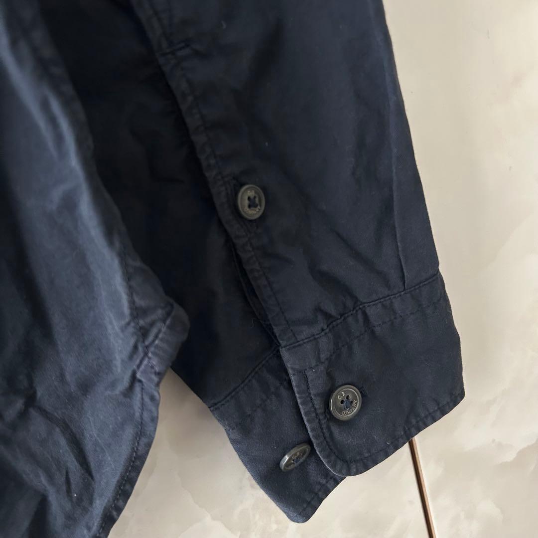 C.PCompanyシャツ レンズロゴネイビーXS