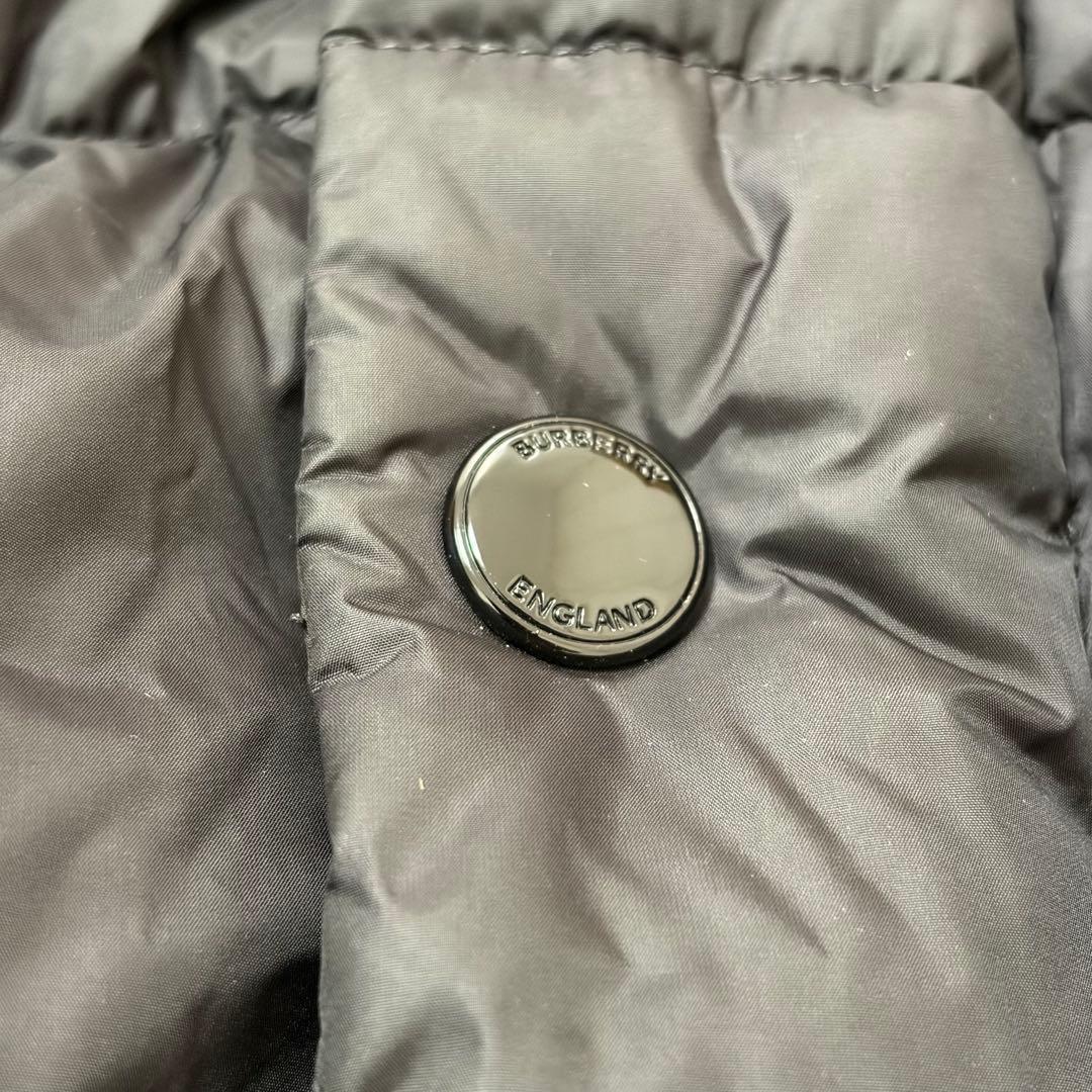 【極美品XL】BURBERRY 2way ダウンジャケット ベスト ブラック