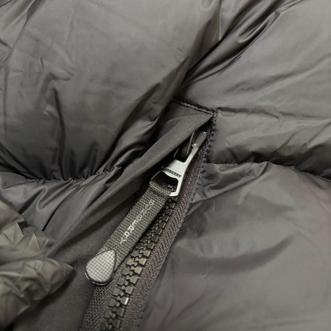 【極美品XL】BURBERRY 2way ダウンジャケット ベスト ブラック