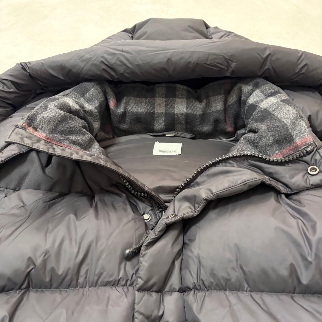 【極美品XL】BURBERRY 2way ダウンジャケット ベスト ブラック