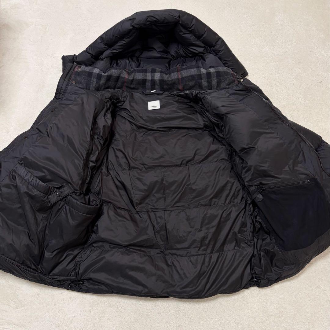【極美品XL】BURBERRY 2way ダウンジャケット ベスト ブラック