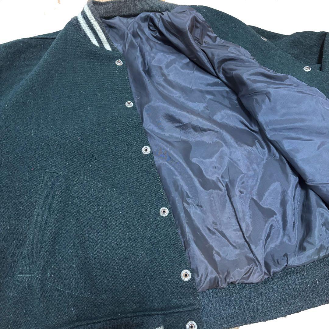 60s DARTMOUTH ダークグリーン ヴィンテージ スタジャン