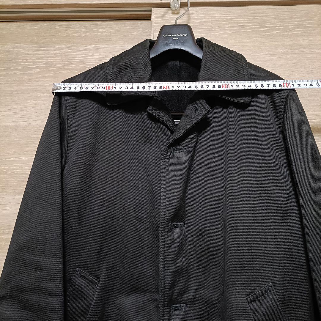 COMME des GARÇONS HOMME ステンカラーコート S ブラック