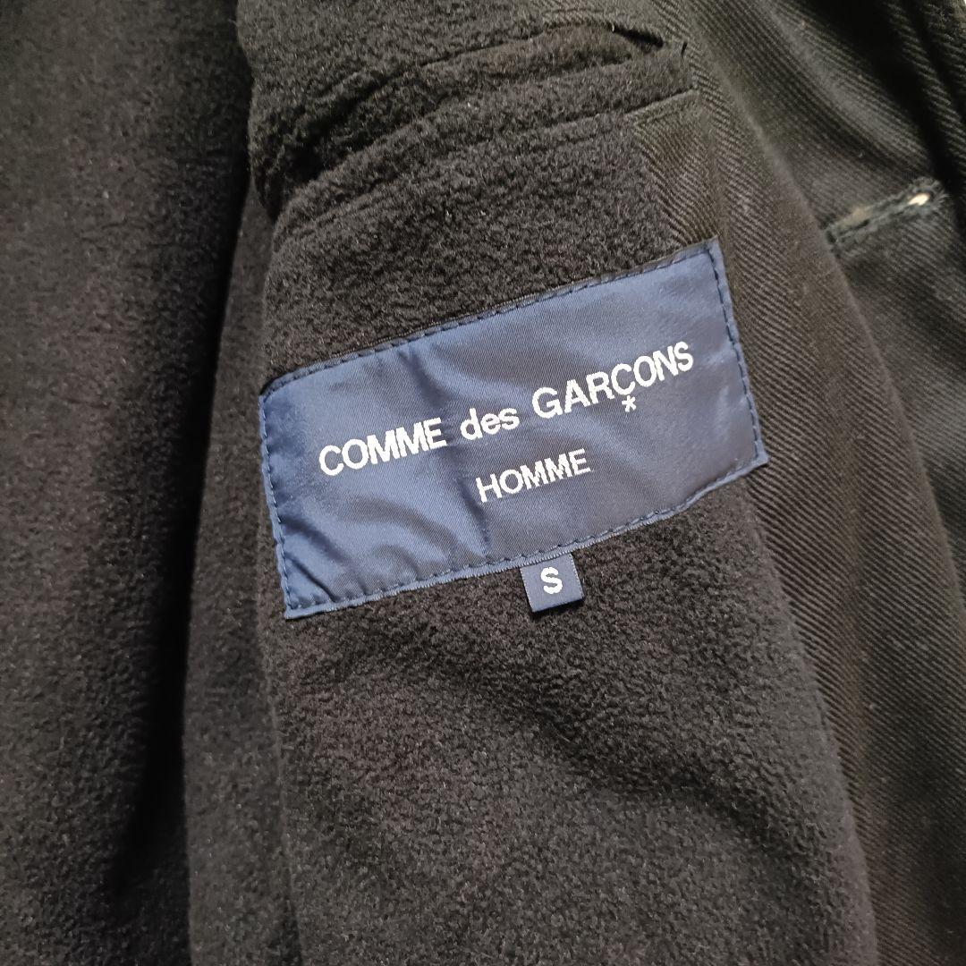 COMME des GARÇONS HOMME ステンカラーコート S ブラック