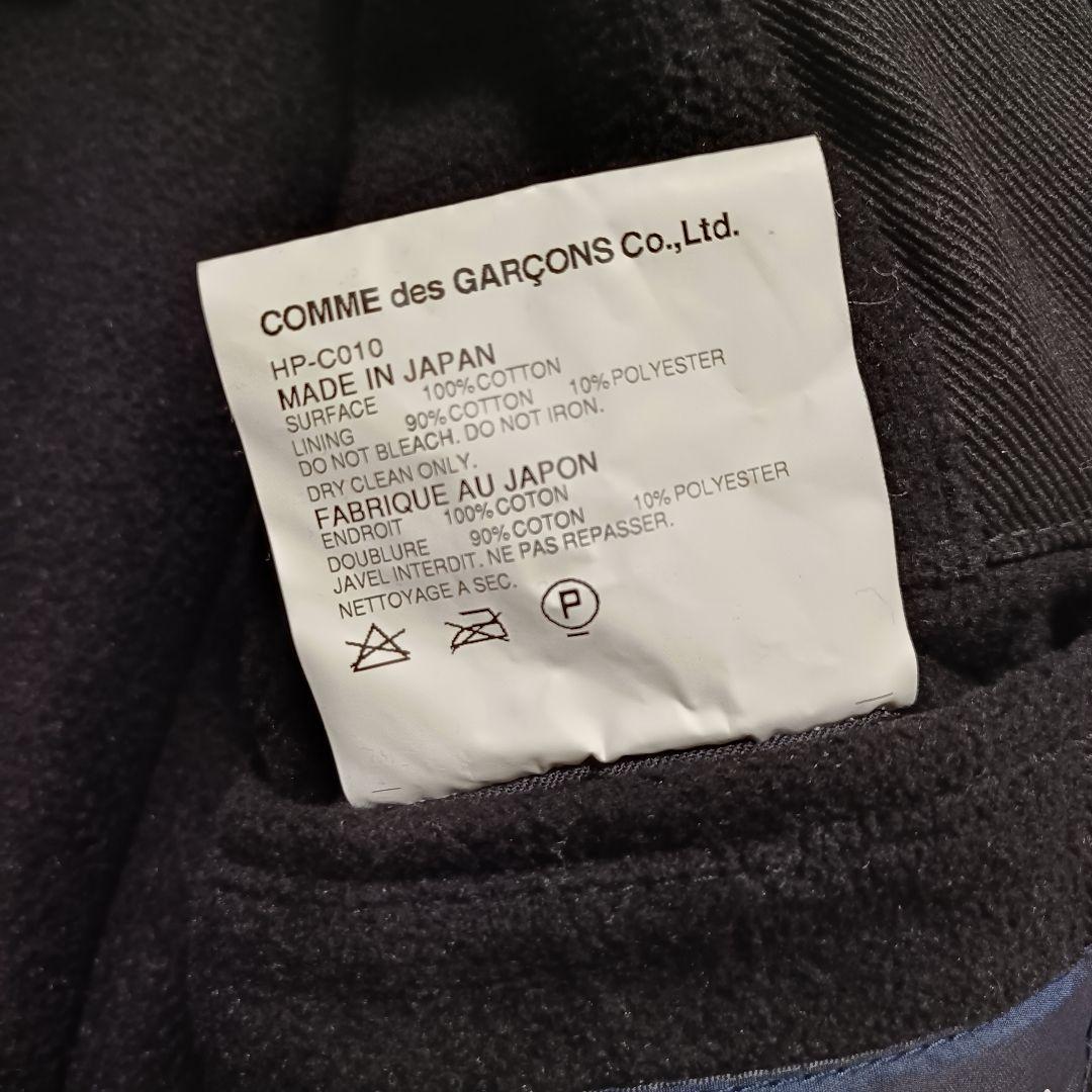 COMME des GARÇONS HOMME ステンカラーコート S ブラック