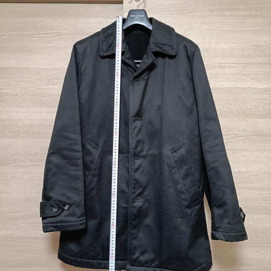 COMME des GARÇONS HOMME ステンカラーコート S ブラック