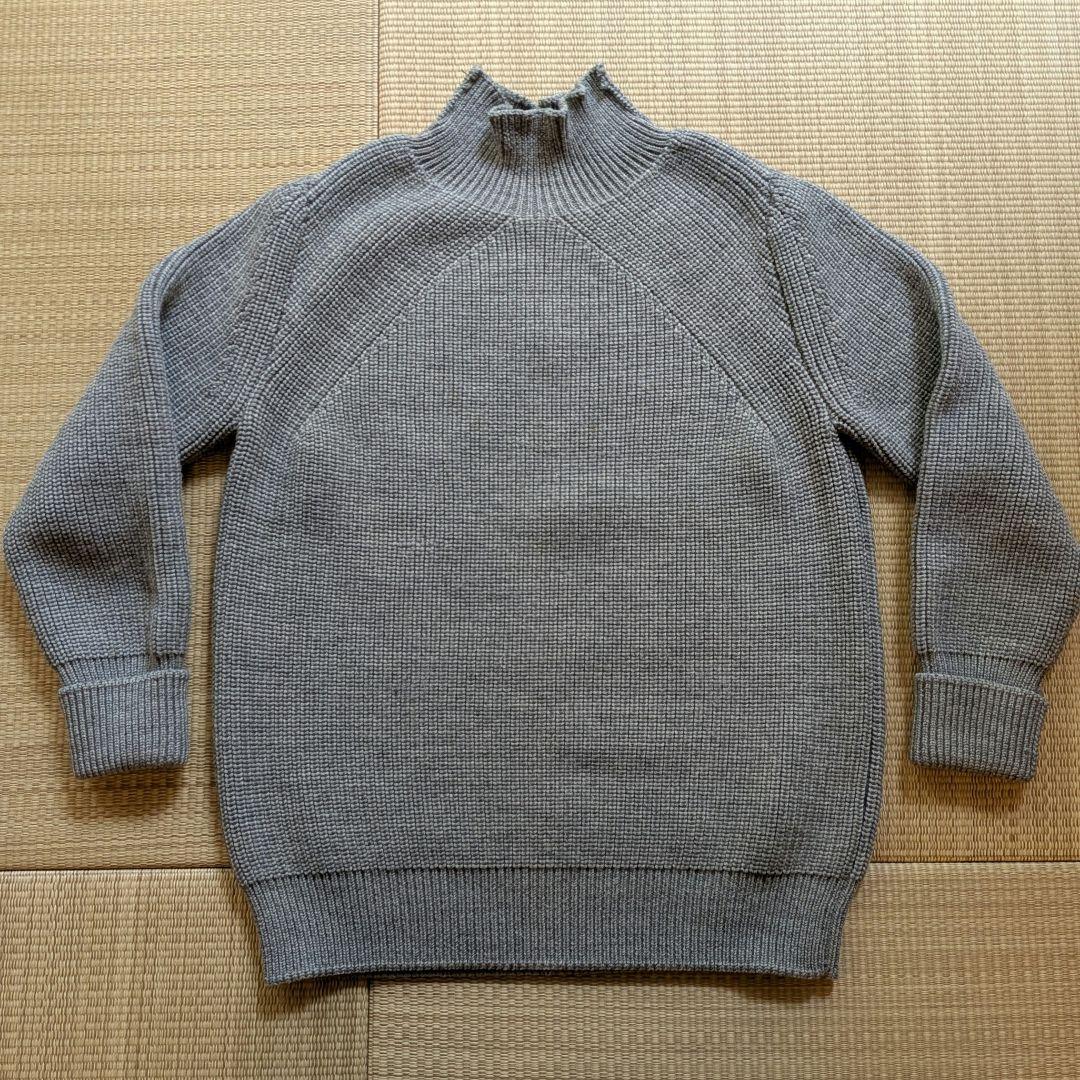 BATONER ボトルネックセーター サイズ2 シルバーグレー系