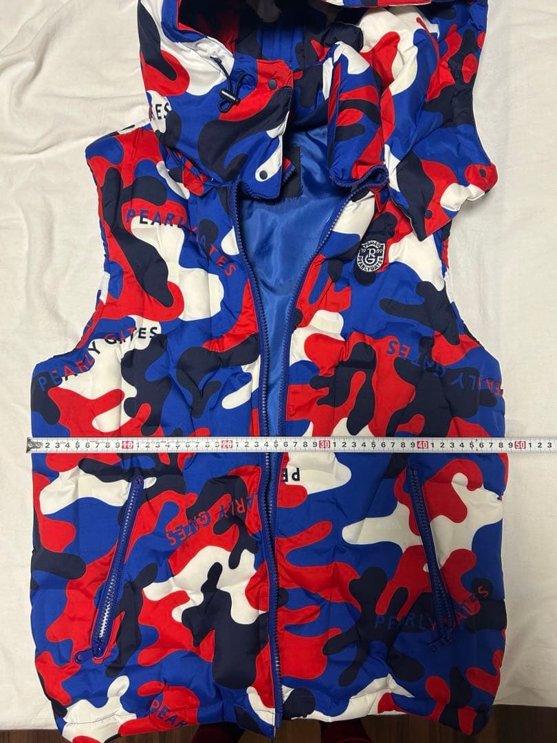 PEARLY GATES カモフラージュベスト サイズ5