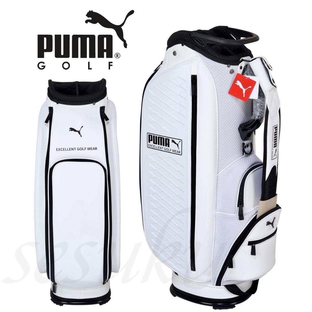 プーマ ゴルフ PUMA EXCELLENT GOLF EGW キャディバッグ白 PUMA EGW