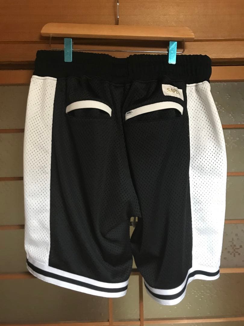 SAPEur バスケパンツ黒