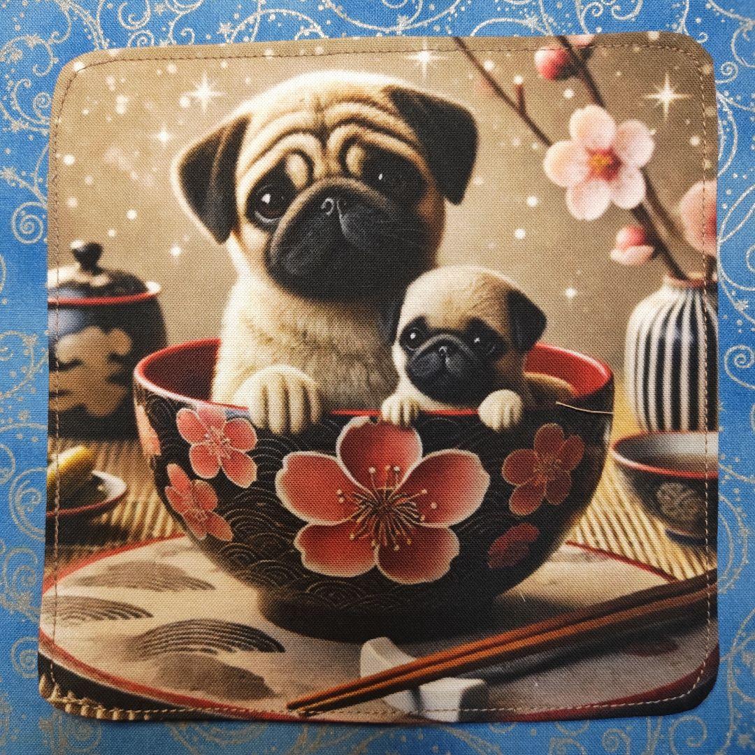 アロママ　ハンカチ　ワンコさん柄　　27枚