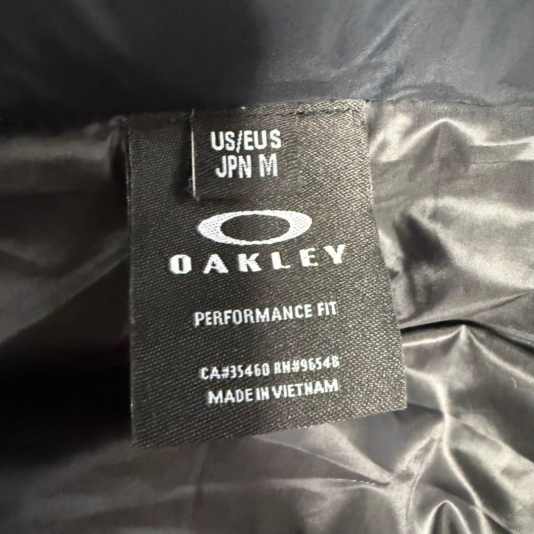 【オークリー】美品 ダウンベスト ブラック Mサイズ メンズ 2way