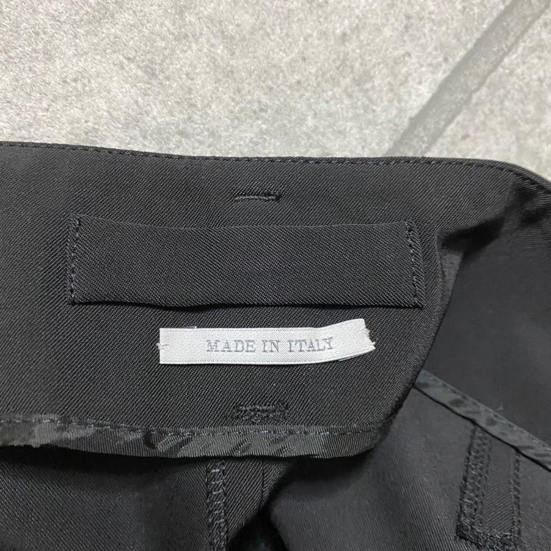 【PRADA】 プラダ スカート 膝丈 ブラック スーツ イタリア製 O1162