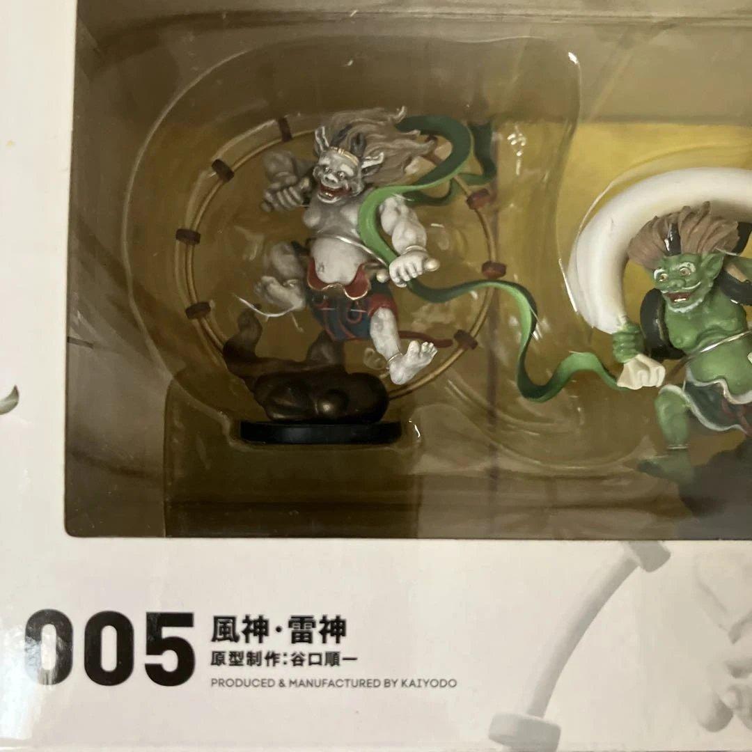 海洋堂　風神雷神　ミニチュアキューブ 005