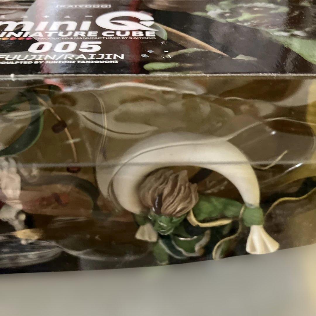 海洋堂　風神雷神　ミニチュアキューブ 005