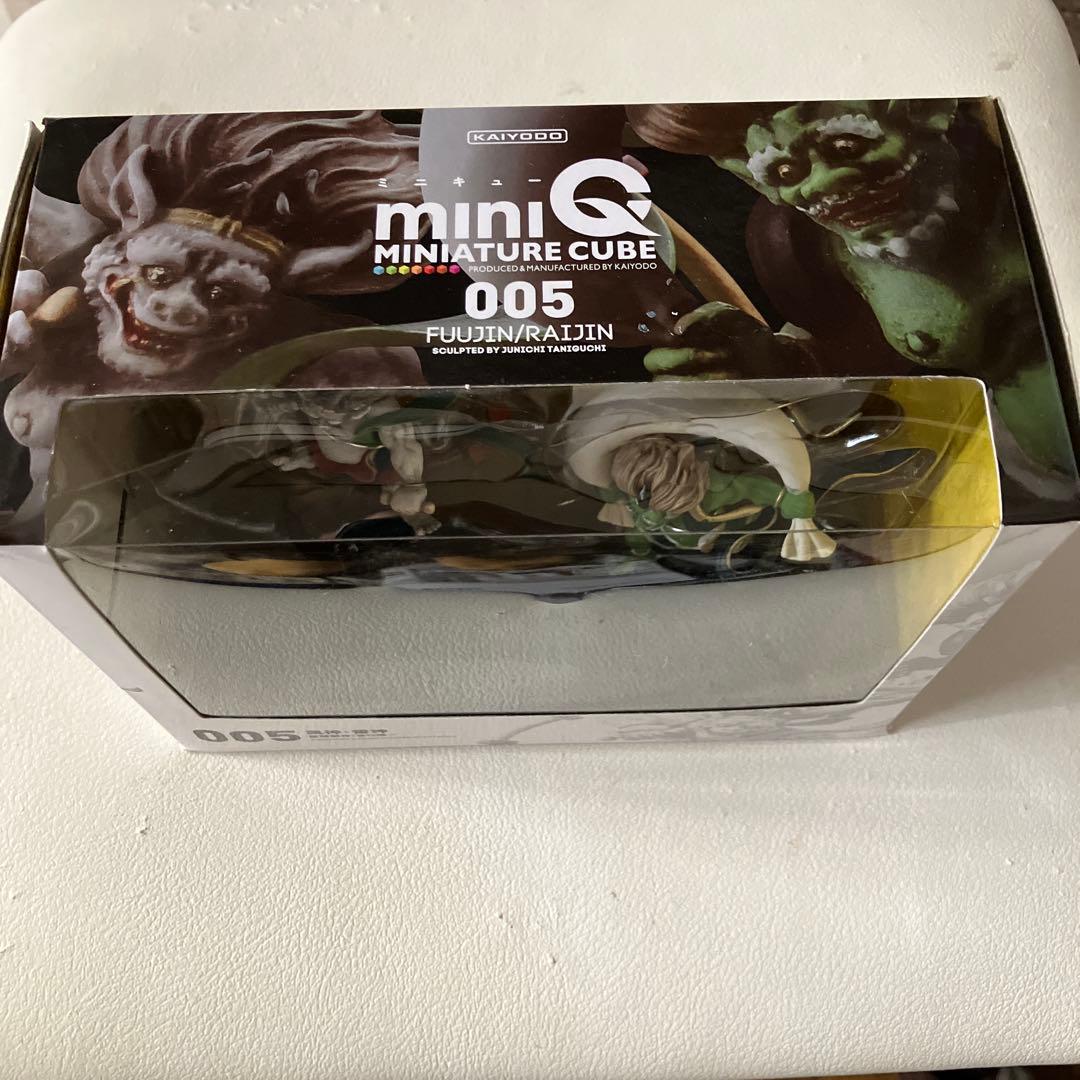 海洋堂　風神雷神　ミニチュアキューブ 005