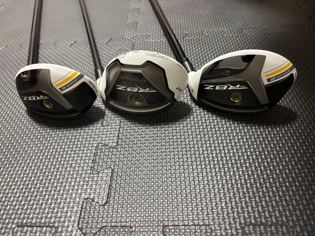 テーラーメイド）ユーティリティ【UT】セット（3.4.5） +オマケドライバー