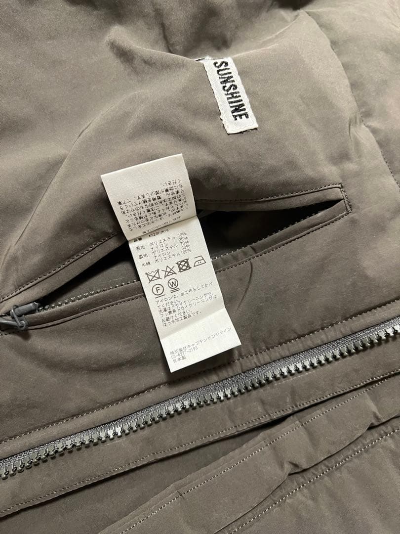 トップス KAPTAIN SUNSHINE Padding Over Vest 38