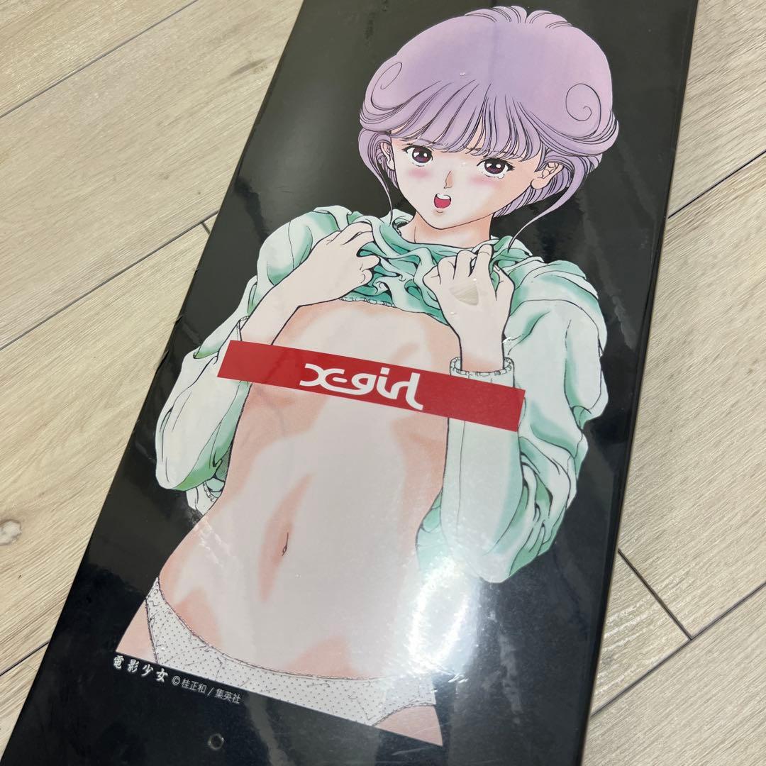 x-girl アニメデザイン スケートボードデッキ 電影少女 韓国