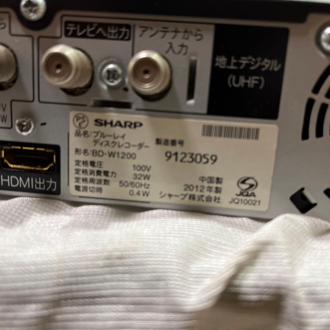 パナソニック シャープ ブルーレイレコーダー 4店セット ジャンク品