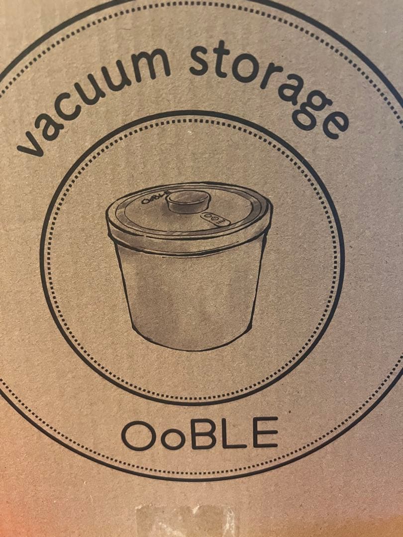 OoBLE （オーブル）真空保存容器ノーマル未使用