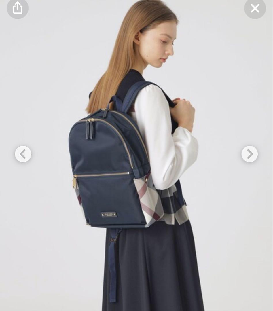 BLUE LABEL CRESTBRIDGE ナイロンバックパック （ネイビー）