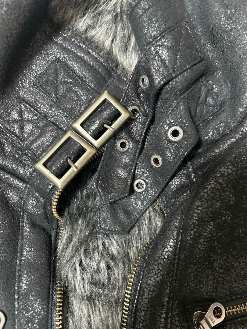 Coting Fake Fur Jacket 00's お兄系 ファージャケット