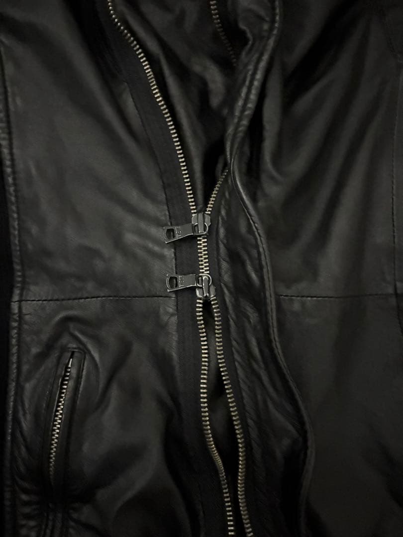 ekam buffalo bobs 変形レザージャケット archive y2k - メルカリ