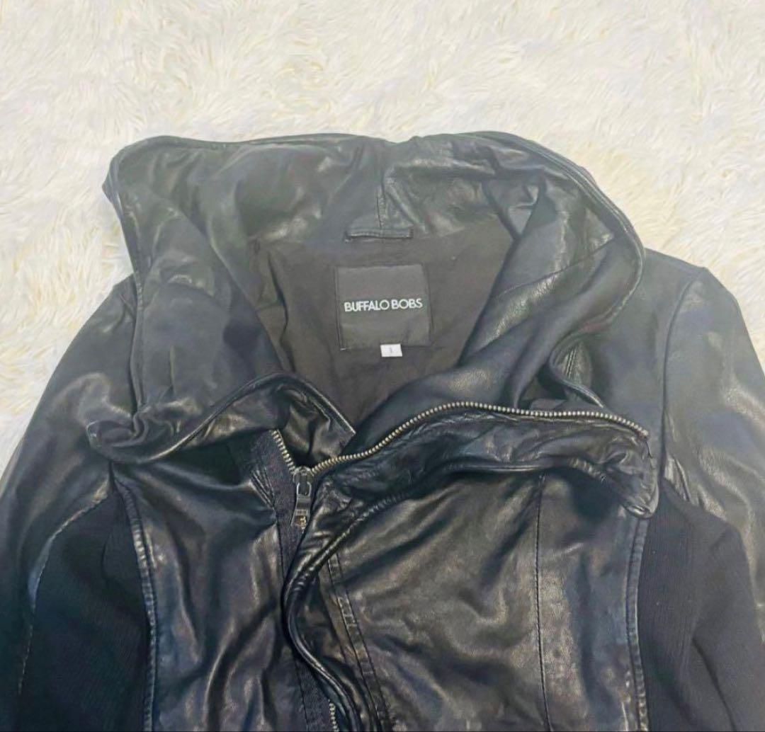 ekam buffalo bobs 変形レザージャケット archive y2k - メルカリ