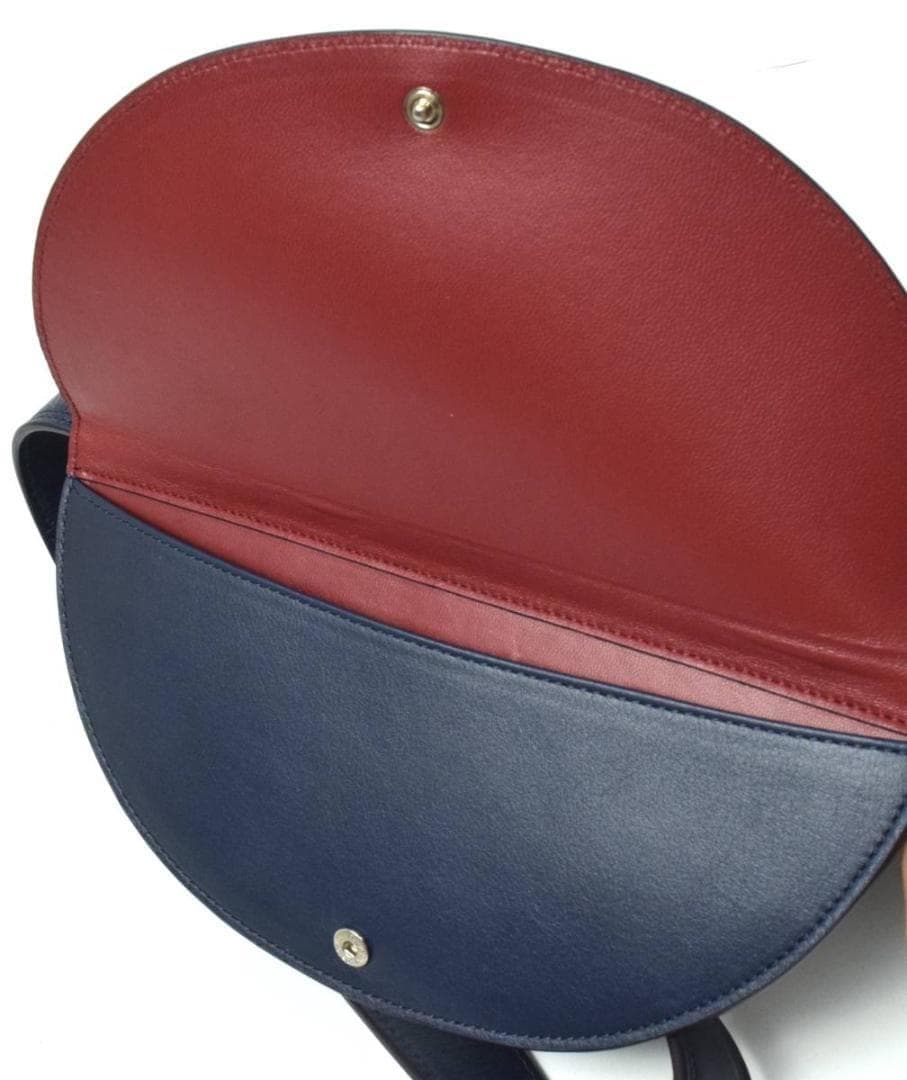 未使用6.8万 J&M DAVIDSON ウエスト ベルトポーチ ネイビー - メルカリ