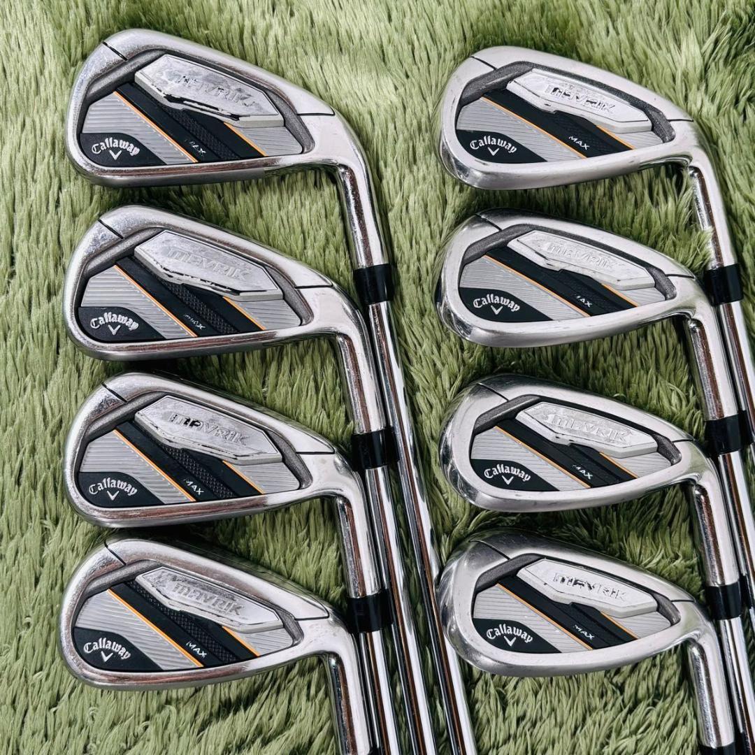 キャロウェイ マーベリック マックス アイアン8本セット メンズゴルフ