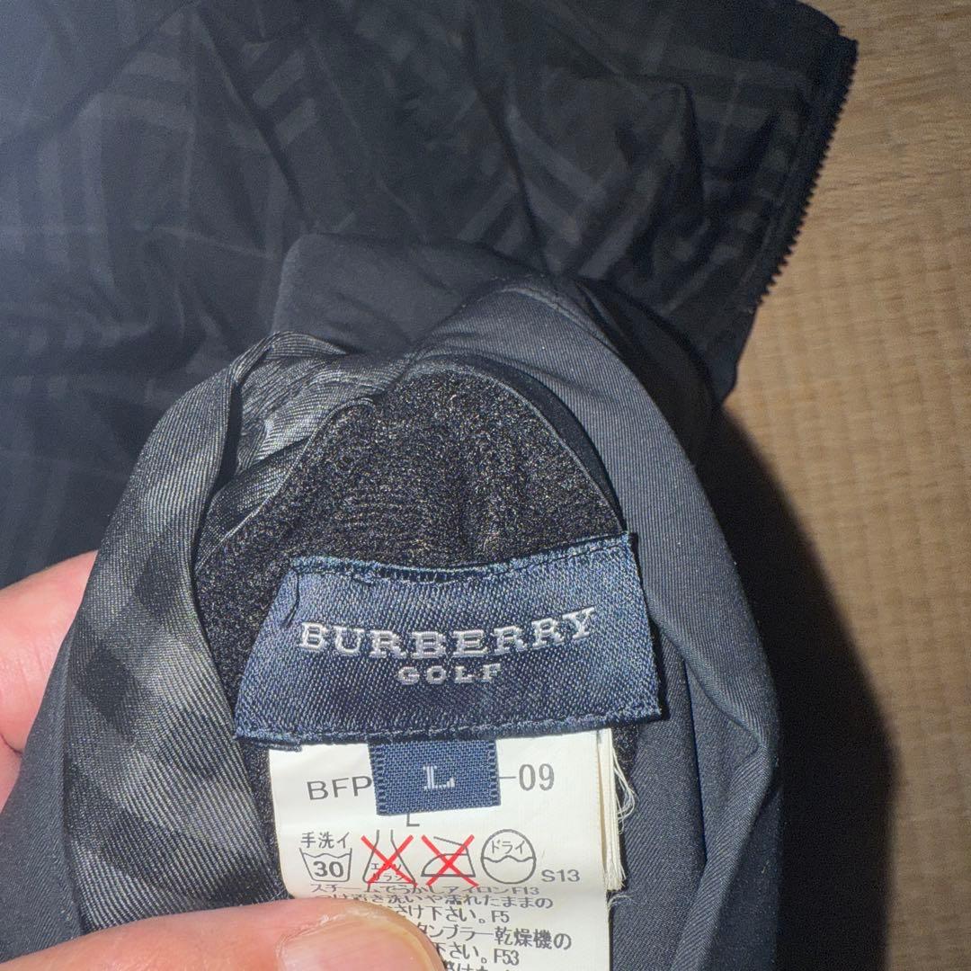 BURBERRY ブラック チェック ベスト