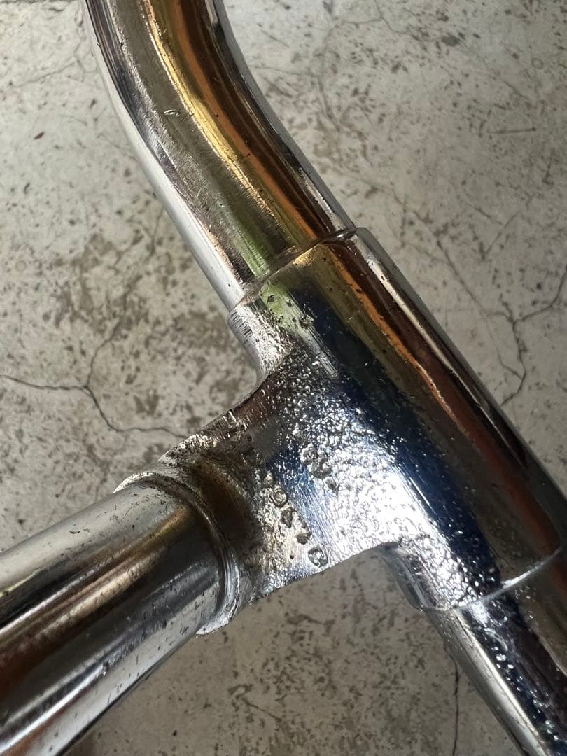 BIANCHI ビアンキ 60's 一体型ハンドルセット 中古良品