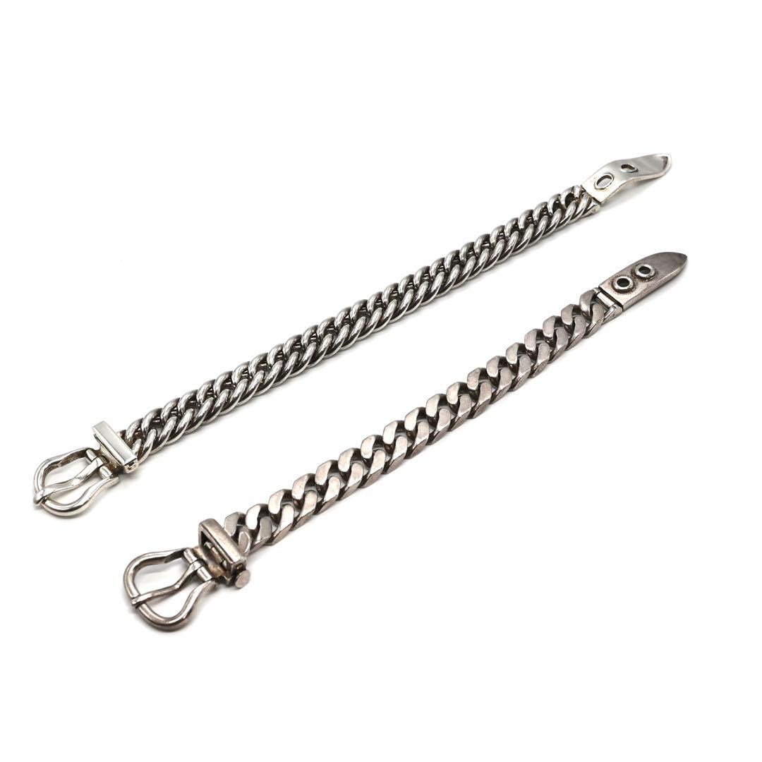 希少】 hermes グルメット アングレーズ ブレスレット ブックルセリエ