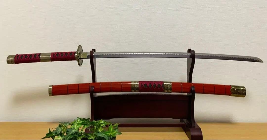 模造刀/ワンピース】ロロノア・ゾロ 三代鬼徹 金属製刀身 - 武具新 発売