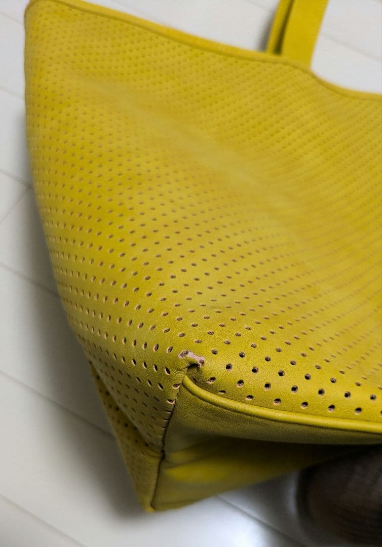 MASTER BUNNY EDITION パンチングスエード　トートバッグ