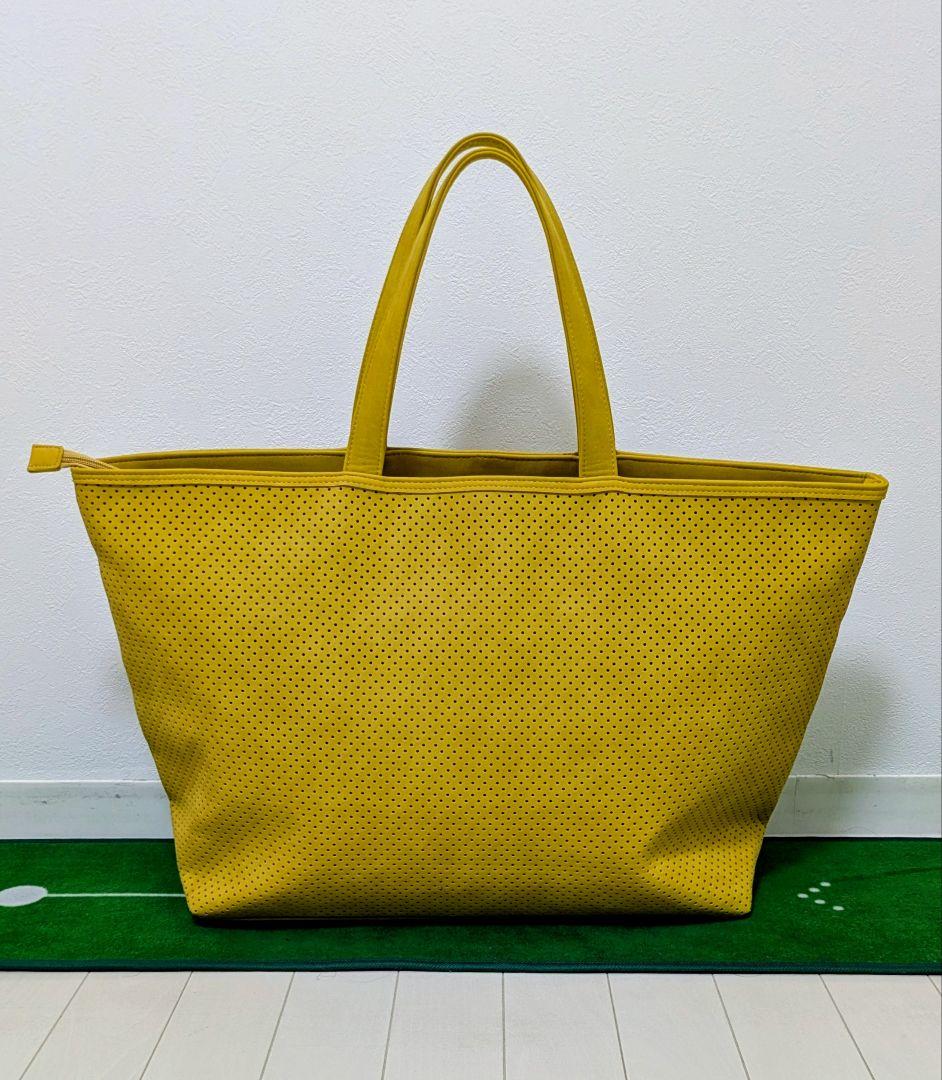 MASTER BUNNY EDITION パンチングスエード　トートバッグ