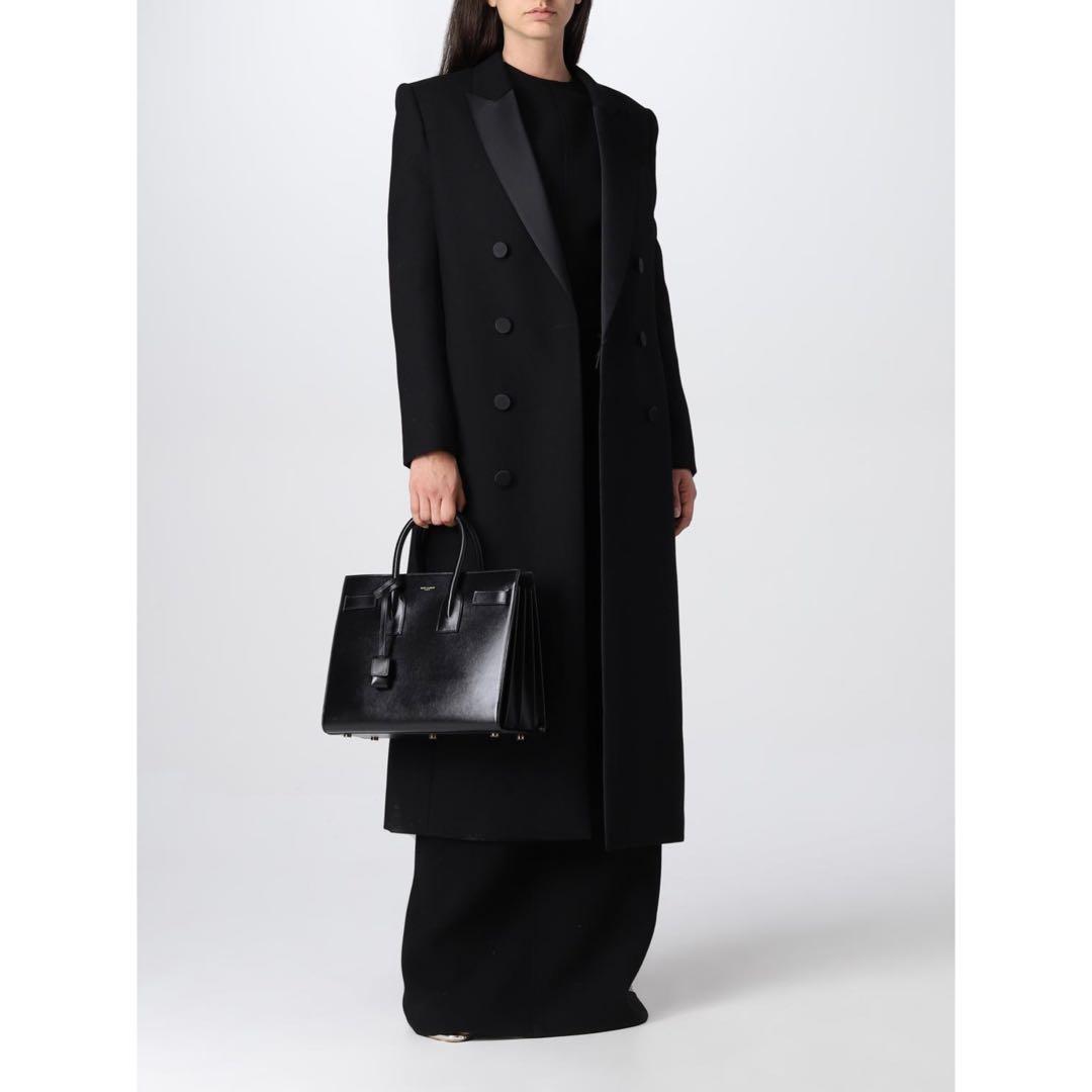 未使用 SAINT LAURENT PARIS カシミヤ タキシードコート 40