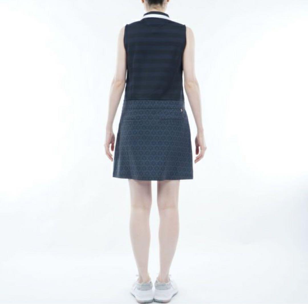 新品[トミー ヒルフィガー ゴルフ]Sレディース ノースリーブワンピース