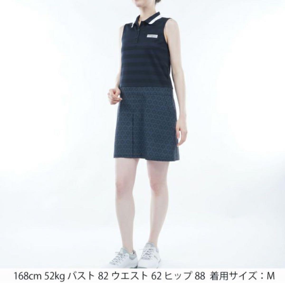 新品[トミー ヒルフィガー ゴルフ]Sレディース ノースリーブワンピース