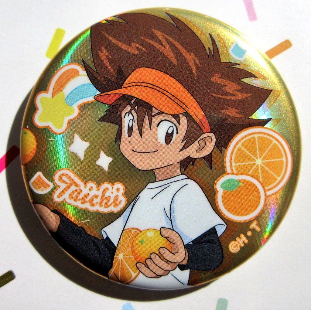 デジモン 太一 缶バッジ フルーツパーティー アニメイト Vol.1 - メルカリ