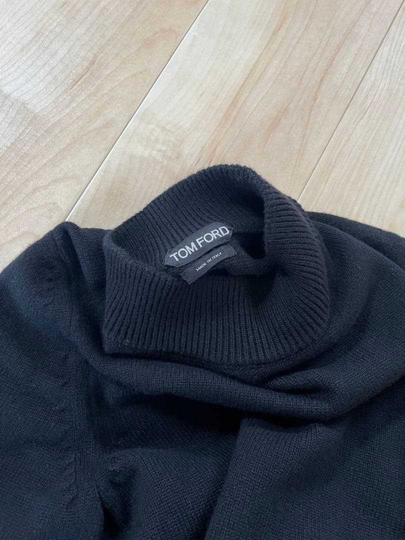 TOM FORD トムフォード カシミヤ モックネック ニット セーター