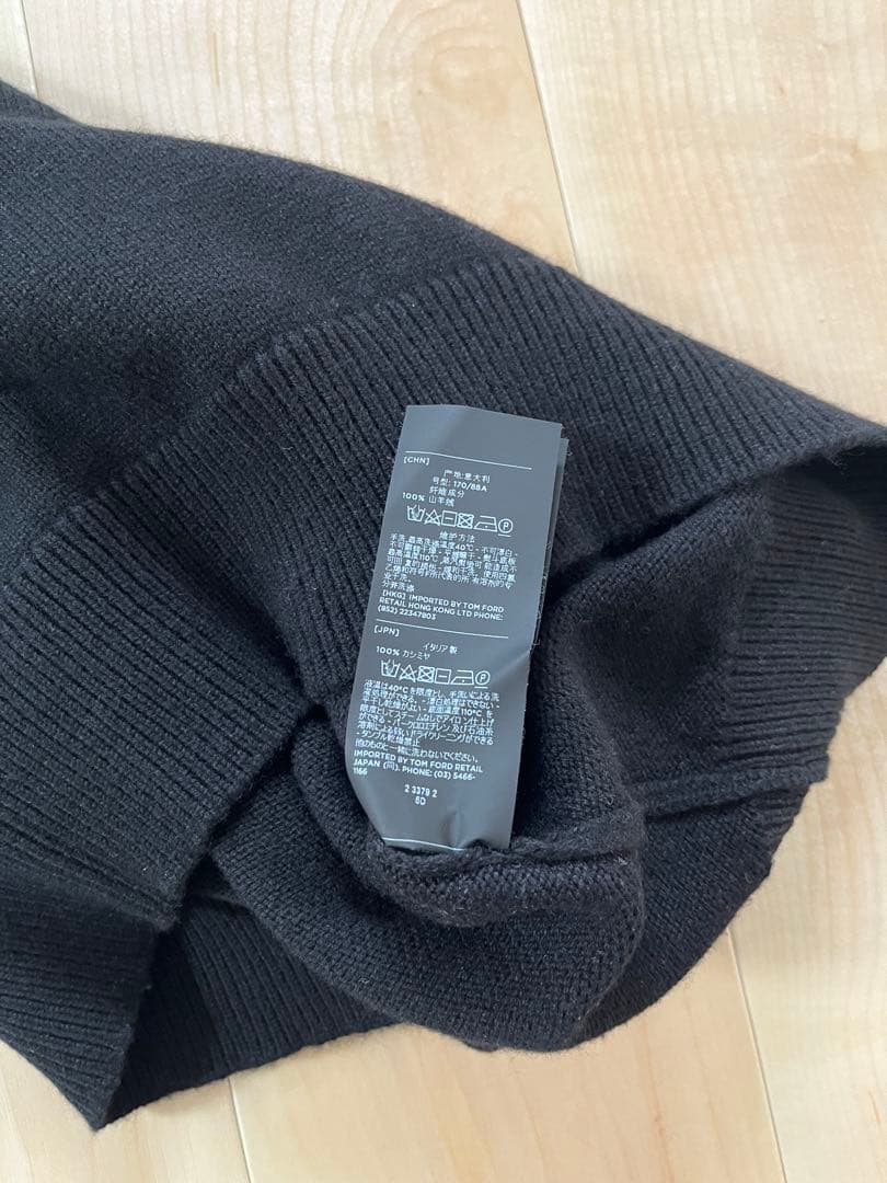 TOM FORD トムフォード カシミヤ モックネック ニット セーター