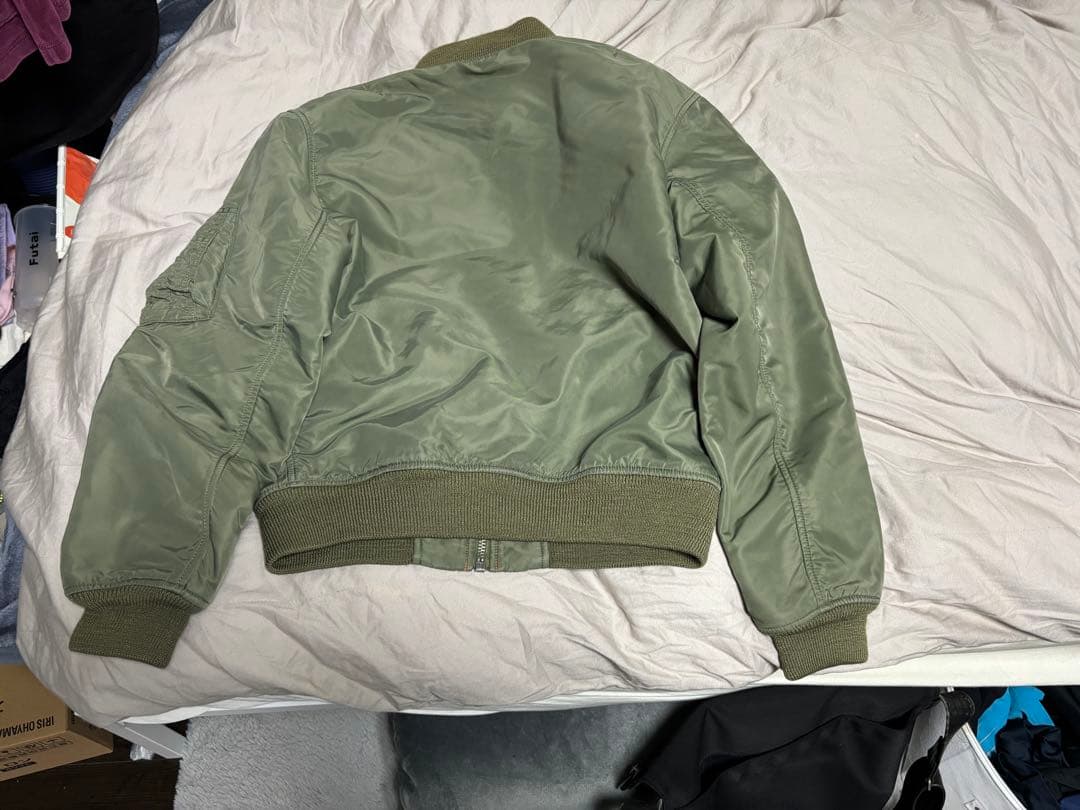 Polo Ralph Lauren MA-1ジャケット Sサイズ MA-1スタイルのオリーブ