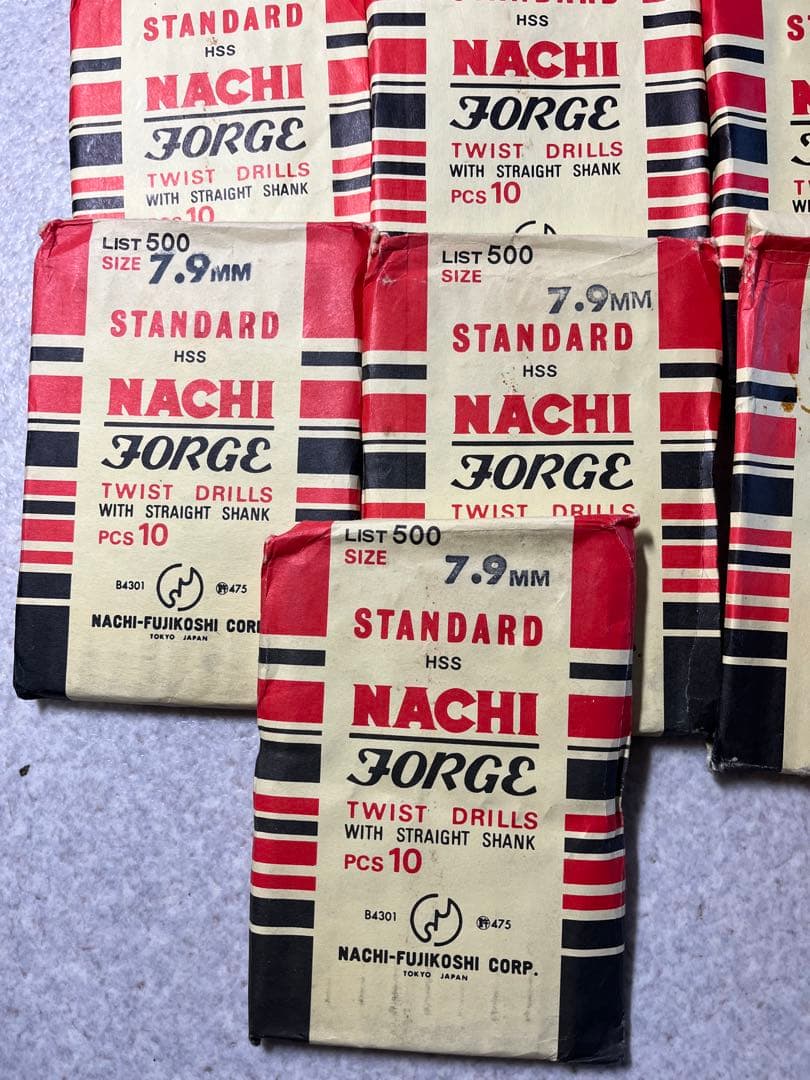 ナチドリルNACHIドリル　140本セット　LIST500